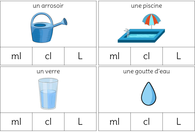 Ateliers Autour Des Contenances L Ecole De Crevette